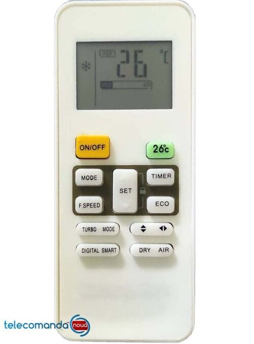 Telecomanda universala aer conditionat Midea