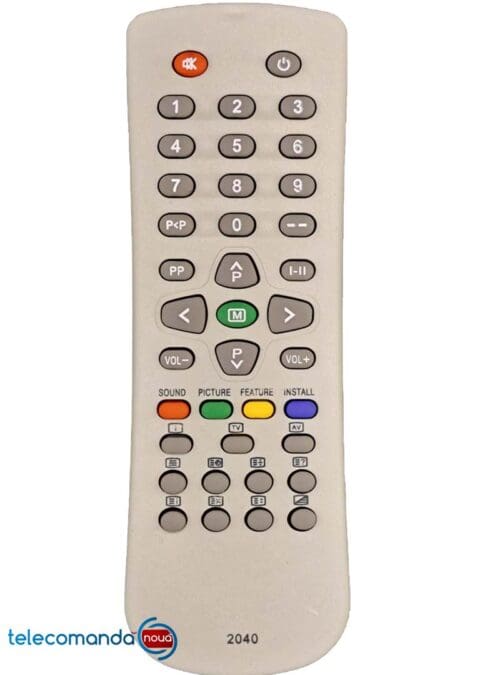 Telecomanda  2040  alba mica