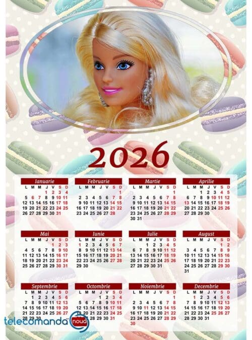 Calendar personalizat model 1