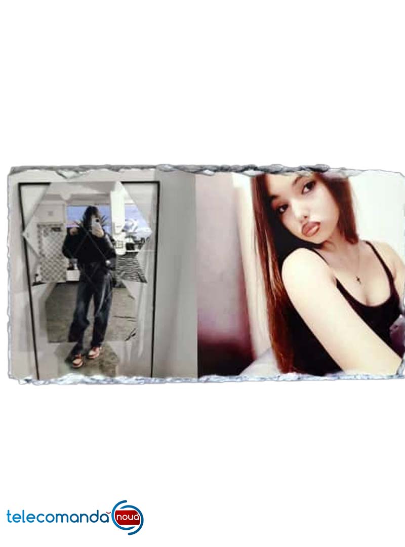 Placa ardezie 22 x 12 cu doua poze - imagine 3